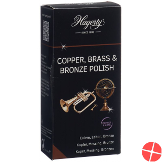 Hagerty Copper Brass Bronze Polish Bottle 250 ml