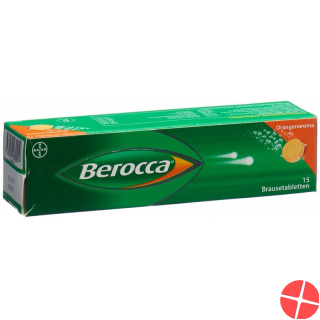 Berocca Brausetabl orange flavor 15 pcs