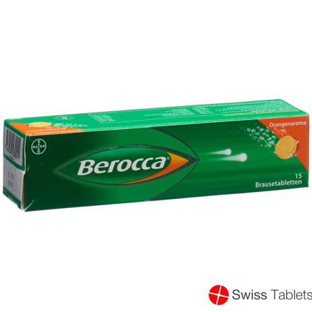Berocca Brausetabl orange flavor 15 pcs