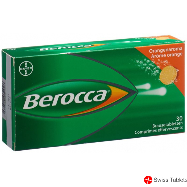 Berocca Brausetabl orange flavor 30 pcs