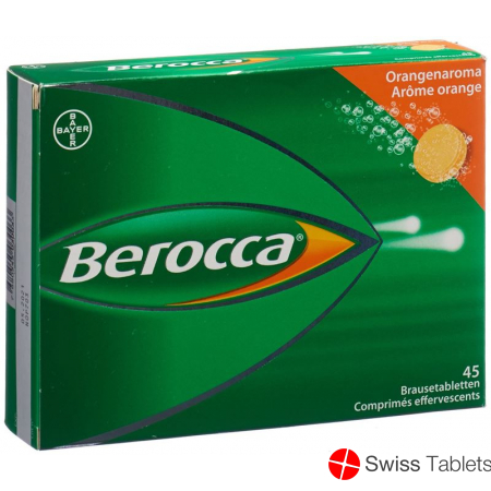 Berocca Brausetabl Orange flavor 45 pcs