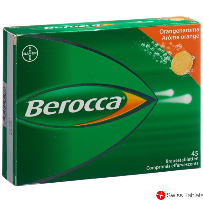 Berocca Brausetabl Orange flavor 45 pcs