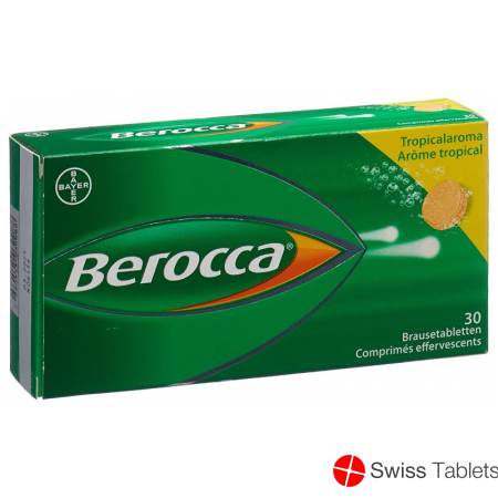 Berocca Brausetabl Tropical Flavor 30 pcs