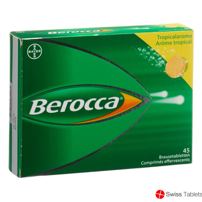 Berocca Brausetabl Tropical aroma 45 pcs