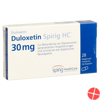 Duloxetine Spirig HC Kaps 30 mg 28 pcs