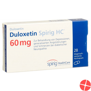 Duloxetine Spirig HC Kaps 60 mg 28 pcs
