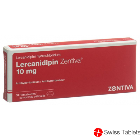 Lercanidipine Zentiva Filmtabl 10 mg 30 pcs