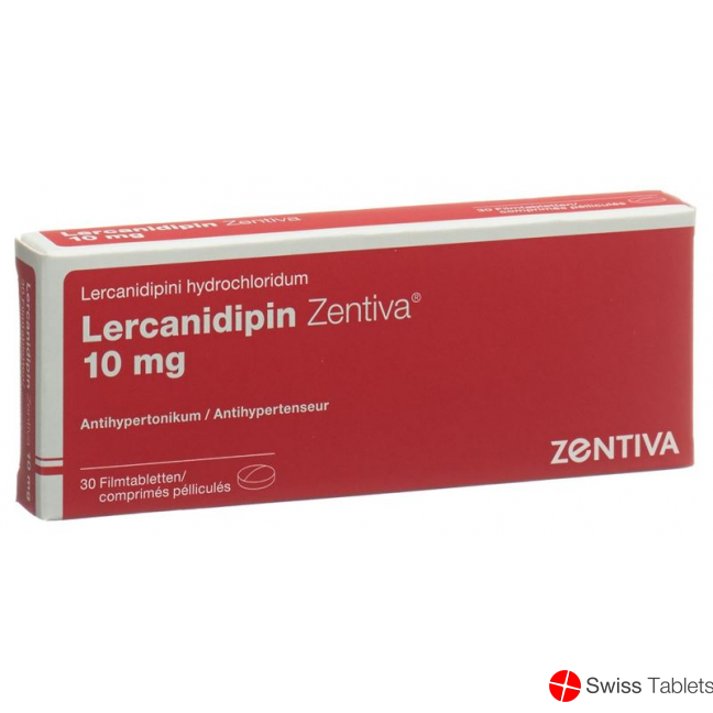 Lercanidipine Zentiva Filmtabl 10 mg 30 pcs