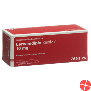 Lercanidipine Zentiva Filmtabl 10 mg 100 pcs