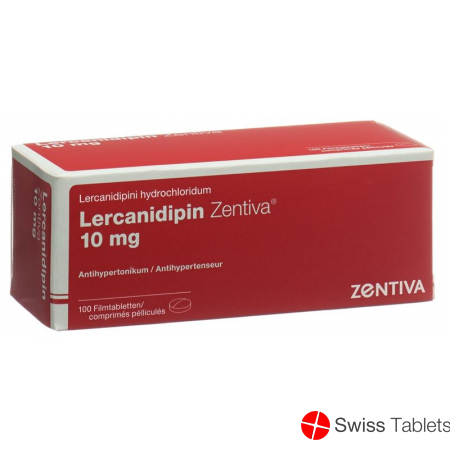 Lercanidipine Zentiva Filmtabl 10 mg 100 pcs