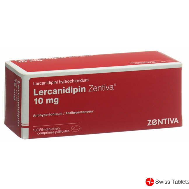 Lercanidipine Zentiva Filmtabl 10 mg 100 pcs