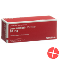 Lercanidipine Zentiva Filmtabl 20 mg 100 pcs