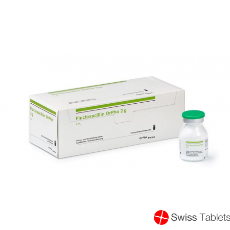 Flucloxacillin OrPha Trockensub 2 g Durchstf 10 pcs