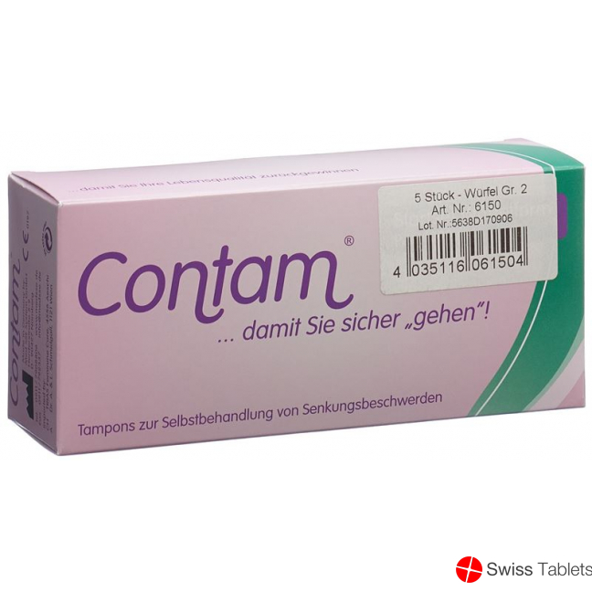 Contam cube 37mm size 2 5 pcs