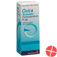 Oxis Turbuhaler Inh PLV 6 mcg / dose 60 Dos
