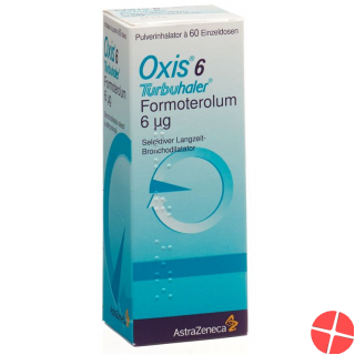 Oxis Turbuhaler Inh PLV 6 mcg / dose 60 Dos