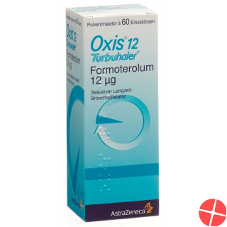 Oxis Turbuhaler Inh PLV 12 mcg / dose 60 Dos