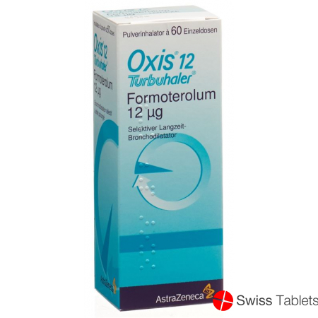 Oxis Turbuhaler Inh PLV 12 mcg / dose 60 Dos