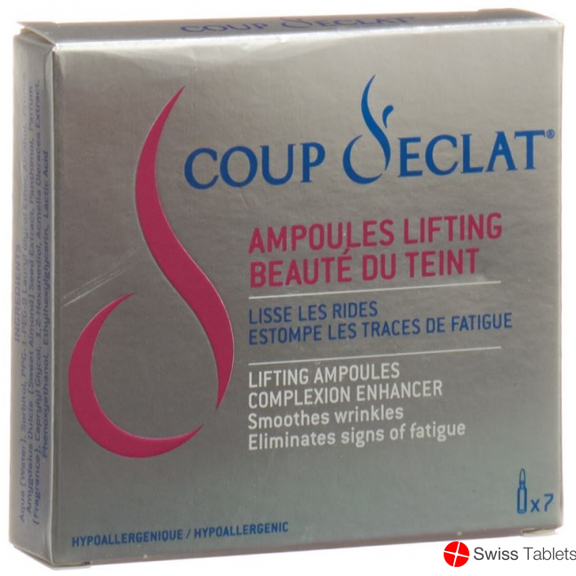 Coup D Eclat face Lifting ampoules 7 x 1 ml
