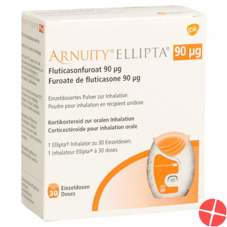 Arnuity Ellipta Inh Pulver 90mcg 30 Dos