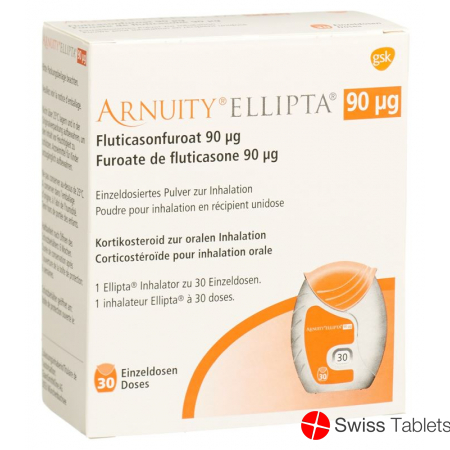 Arnuity Ellipta Inh Pulver 90mcg 30 Dos buy online