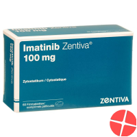 Imatinib Zentiva Filmtabl 100 mg of 60 pcs