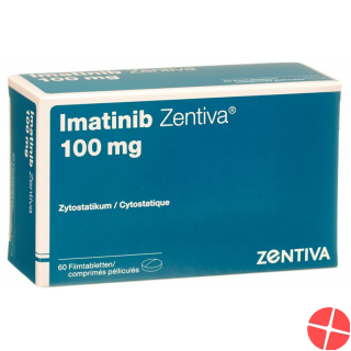 Imatinib Zentiva Filmtabl 100 mg of 60 pcs