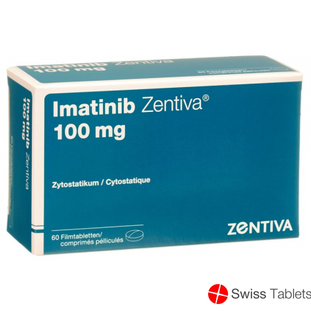 Imatinib Zentiva Filmtabl 100 mg of 60 pcs