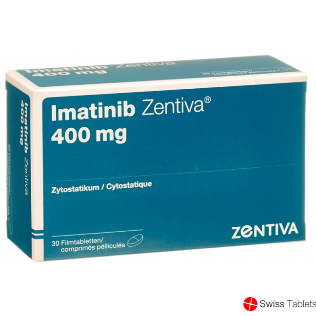 Imatinib Zentiva Filmtabl 400 mg 30 pcs