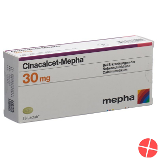 Cinacalcet Mepha Lactab 30mg 28 Stück