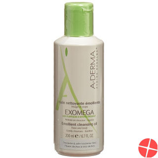 A-DERMA Exomega emollient shower oil 200 ml