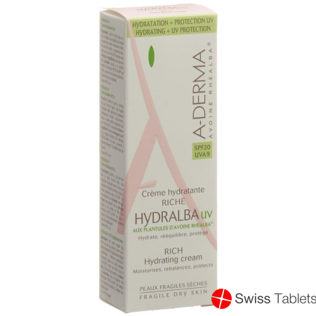 A-DERMA HYDRALBA rich cream UV 40 ml
