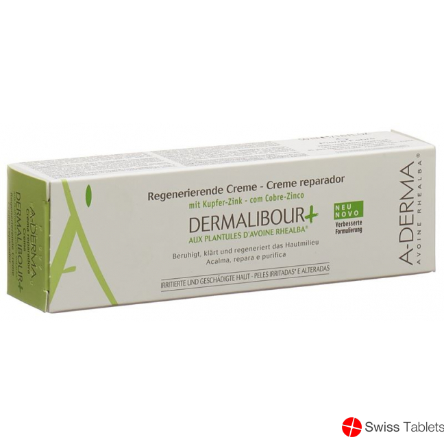 A-DERMA Dermalibour + Nourishing Cream German French 50ml