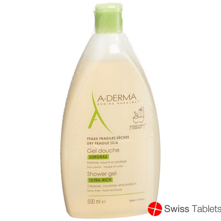 A-DERMA Lipid shower gel 500 ml