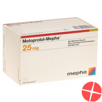 Metoprolol Mepha Depotabs 25 mg 100 pcs