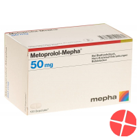 Metoprolol Mepha Depotabs 50 mg 100 pcs