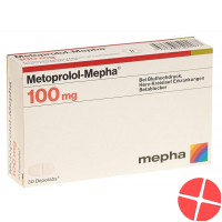 Metoprolol Mepha Depotabs 100 mg 30 pcs