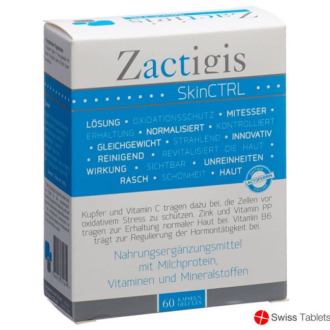 Zactigis SkinCTRL Kapseln 60 Stück buy online