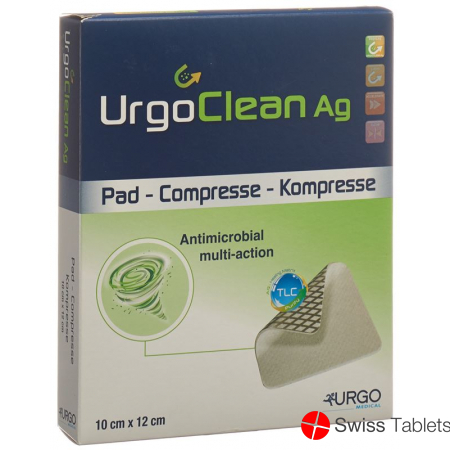 Urgoclean Ag Hydro Polyacryl 10x12cm Haft 10 Stück buy online