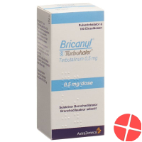 Bricanyl Turbuhaler Inh PLV 0.5 mg 100 doses