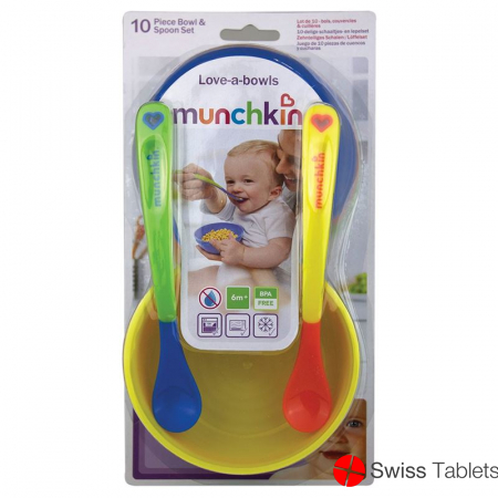 Munchkin Schalen-/loeffelset 10 Stück buy online