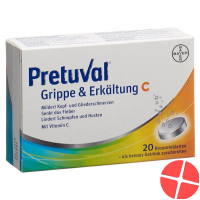 Pretuval flu and cold Brausetabl C 20 pcs