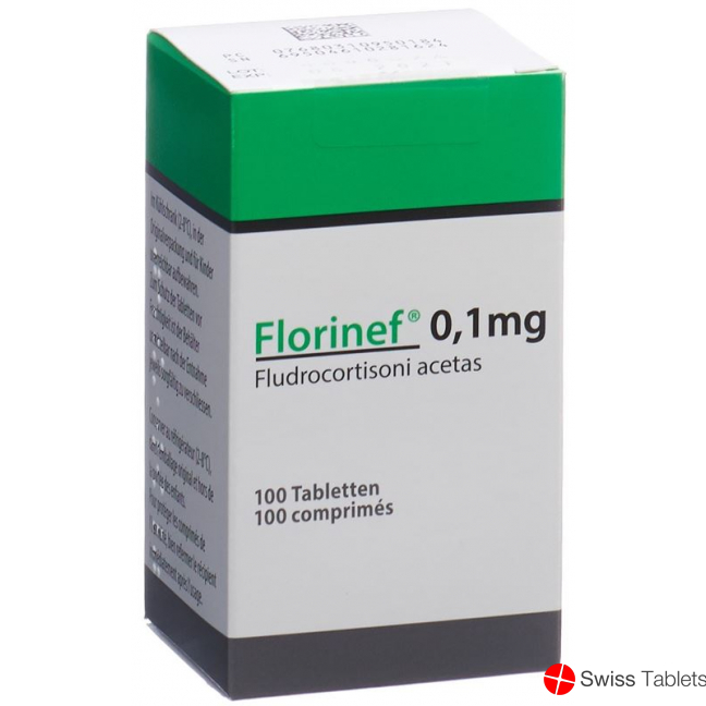 Florinef tbl 0.1 mg Ds 100 pcs