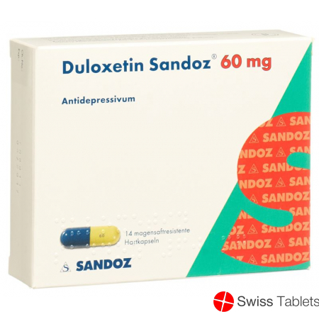 Duloxetin Sandoz Kapseln 60mg 14 Stück buy online
