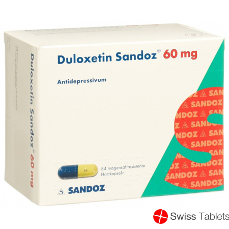 Duloxetin Sandoz Kapseln 60mg 84 Stück buy online