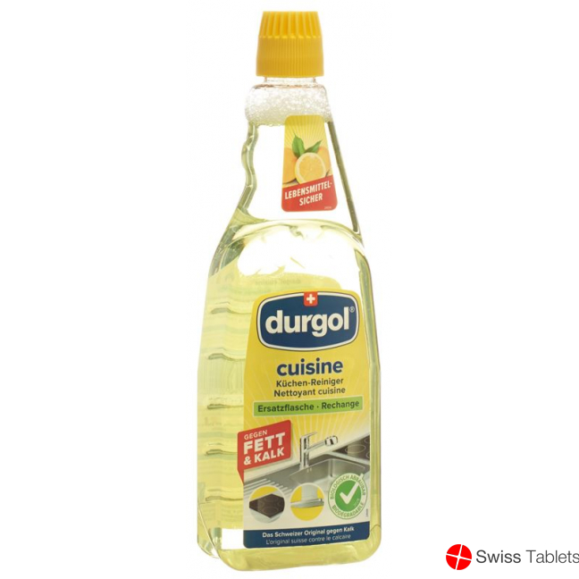 durgol cuisine kitchen cleaner replacement bottle 600 ml