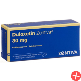 Duloxetine Zentiva Kaps 30 mg 28 pcs