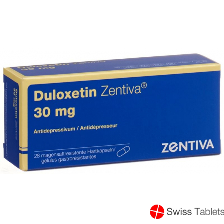 Duloxetine Zentiva Kaps 30 mg 28 pcs