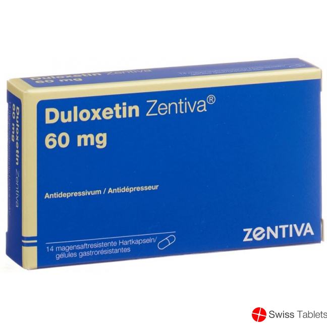 Duloxetine Zentiva Kaps 60 mg 14 pcs
