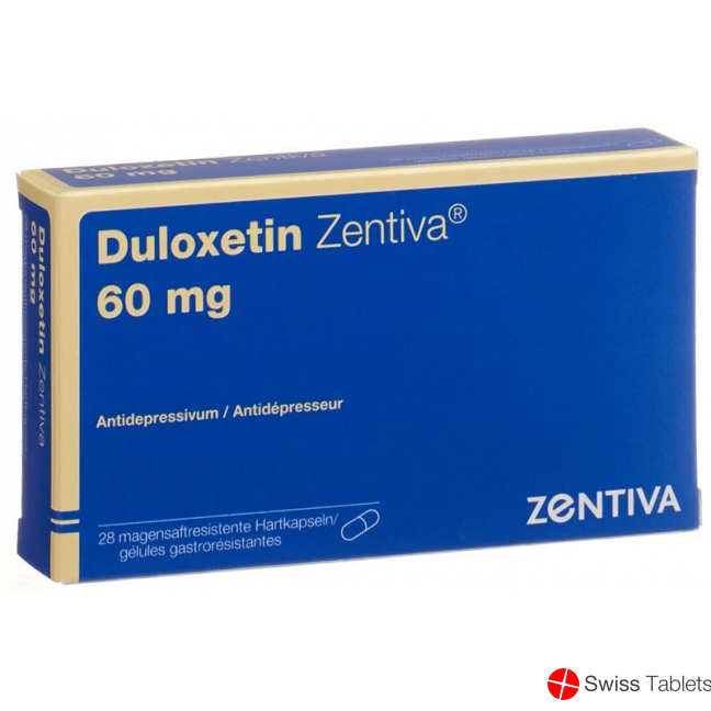 Duloxetine Zentiva Kaps 60 mg 28 pcs